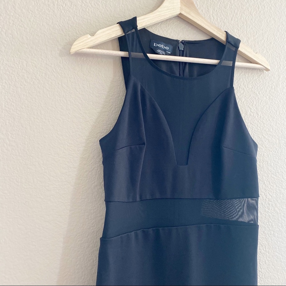 bebe Black Mini Dress - Picture 3 of 8